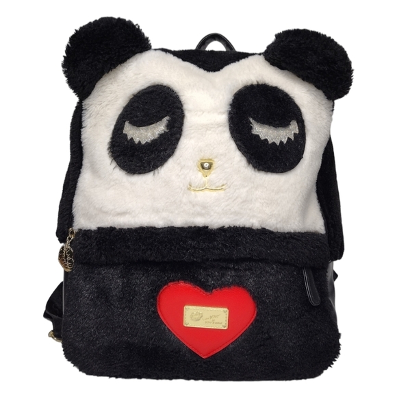 Betsey Johnson Unique Y2K Kidcore Panda Backpack - Picture 1 of 16